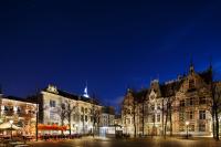 Het gebouw waarin het hotel zich bevindt