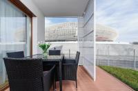 Balkón alebo terasa v ubytovaní Apartments Supernova near Tauron Arena by Noclegi Renters