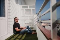 Balkón nebo terasa v ubytování SubUp Hostel