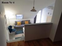 Posteľ alebo postele v izbe v ubytovaní Zoli Apartmanok-Zoli Kölcsey 19 Villa