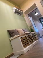 TV a/nebo společenská místnost v ubytování Pedal Apartman Szeged City
