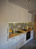 Kuchnia lub aneks kuchenny w obiekcie Zielona Krynica Apartament