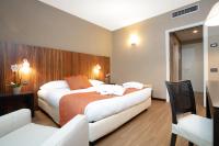 Łóżko lub łóżka w pokoju w obiekcie Hotel Viest