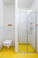 Koupelna v ubytování Hotel Rusava