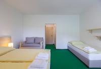 Postel nebo postele na pokoji v ubytování Hotel Rusava