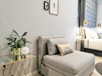 Część wypoczynkowa w obiekcie MINT Boutique Studio Apartments
