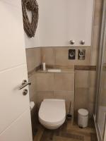 Koupelna v ubytování Appartement ZweiteHeimat