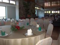 Restaurace v ubytování Chrissa Camping Rooms & Bungalows