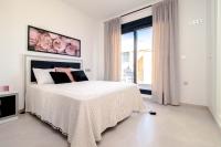 Posteľ alebo postele v izbe v ubytovaní Villa de lujo con piscina