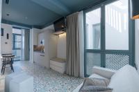 Kuchyňa alebo kuchynka v ubytovaní Apartamentos Caminante del Agua