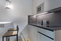 Kuchyňa alebo kuchynka v ubytovaní Apartamentos Caminante del Agua