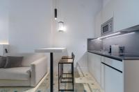 Kuchyňa alebo kuchynka v ubytovaní Apartamentos Caminante del Agua