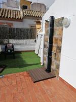 Patio alebo iná vonkajšia časť ubytovania Ático Azahar