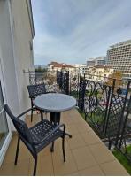 Balkon lub taras w obiekcie Trzy Korony Drei Kronen