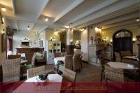 Posezení v ubytování Hotelik & Restauracja Złota Kaczka