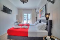 Posteľ alebo postele v izbe v ubytovaní Amazing apartment in Glyfada center