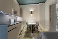 Kuchyňa alebo kuchynka v ubytovaní Apartamentos Caminante del Agua