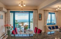 Posezení v ubytování Penthouse direkt am Meer