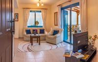 Posezení v ubytování Penthouse direkt am Meer