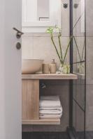 A bathroom at Neoclassical Apartment near Acropolis - LivingStone Crystal