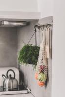 A kitchen or kitchenette at Neoclassical Apartment near Acropolis - LivingStone Crystal