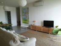 Telewizja i/lub zestaw kina domowego w obiekcie Venezia nature&beach