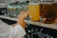 Nápoje v ubytování Hotel Villa Eugenia