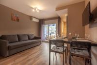 A seating area at Studio Alboran