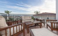 A balcony or terrace at ATICO MIJAS COSTA
