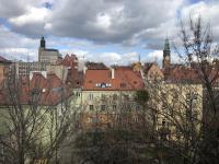 Výhľad na mesto Vroclav alebo výhľad na mesto priamo z apartmánu