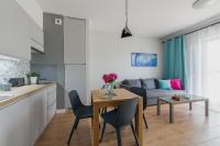 Kuchyňa alebo kuchynka v ubytovaní Wagonowa P&O Apartments