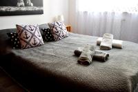 Posteľ alebo postele v izbe v ubytovaní Apartament 1 Gdansk Bisko Plazy