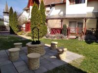 Vonkajšia záhrada v ubytovaní Hellasz Apartman