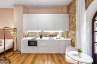 Kuchyňa alebo kuchynka v ubytovaní Apartamentos Casapalma Centro Histórico