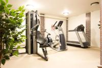 Fitness centrum a/nebo fitness zařízení v ubytování Hotell Stinsen