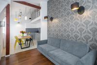 Kuchyňa alebo kuchynka v ubytovaní NOOK NOOK Apartments Katarzyny 2
