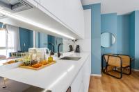 Kuchyňa alebo kuchynka v ubytovaní Apartamentos Casapalma Centro Histórico