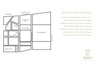 Plán poschodí v ubytovaní Economy apartment B2 low budget