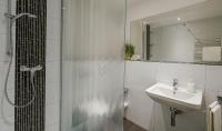 Koupelna v ubytování Hotel Chrisma