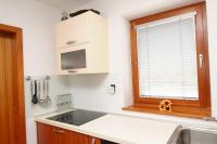 Kuchyň nebo kuchyňský kout v ubytování Pierta Apartment