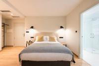 Posteľ alebo postele v izbe v ubytovaní Rías Altas - Hotel Restaurante