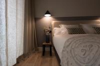 Posteľ alebo postele v izbe v ubytovaní Rías Altas - Hotel Restaurante