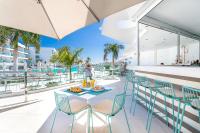 Balkón nebo terasa v ubytování Hotel Lava Beach