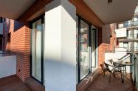 Balkón alebo terasa v ubytovaní NAP Apartments Długa Grobla