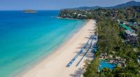 an aerial view of the beach at the resort at Katathani Phuket Beach Resort - SHA Extra Plus in Kata Beach