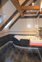 Koupelna v ubytování Hotel Peregrin