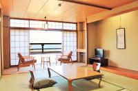 宮島シーサイドホテルにあるテレビまたはエンターテインメントセンター
