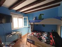 Posteľ alebo postele v izbe v ubytovaní casa rural Sombra de la Atalaya