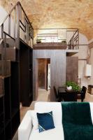 Posteľ alebo postele v izbe v ubytovaní Post Industrial Loft Trastevere - Top Collection