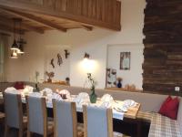 Posezení v ubytování Restaurant Appartements Almdiele